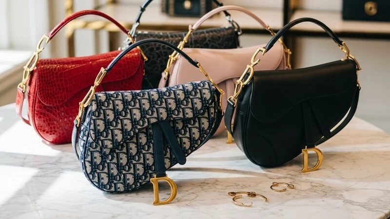 Dior saddle bag