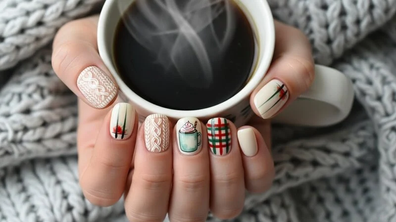 Cute winter nails