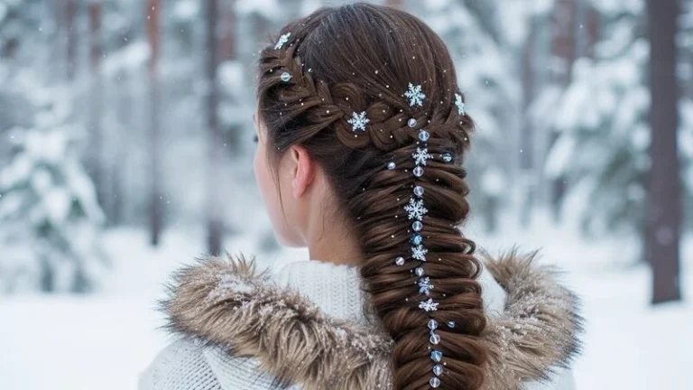 Winter Hair Braid