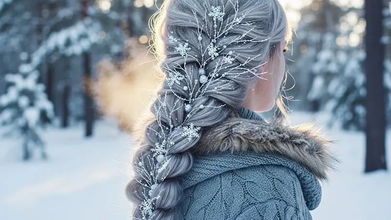 Winter Hair Braid