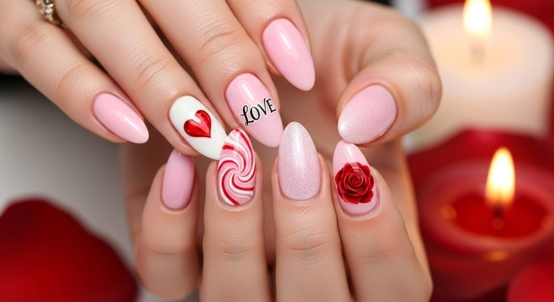 Valentine’s Nails