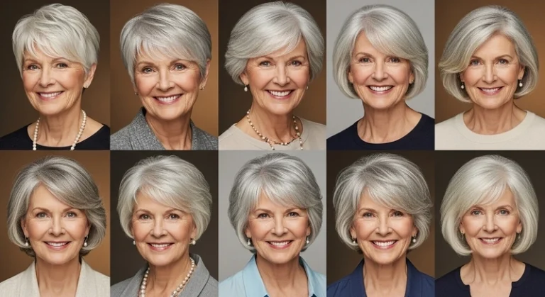 Haircuts for Women Over 70